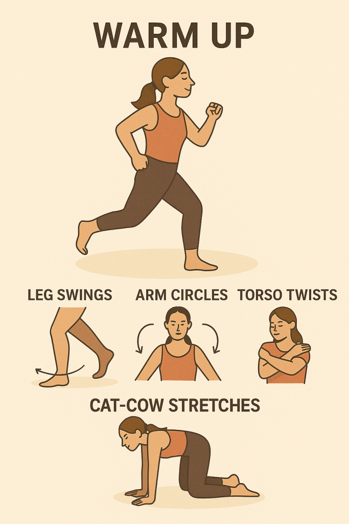 warm up for splits